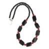 Ketting Onyx / Koraal (imitatie)