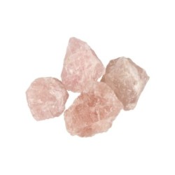 Roze kwarts Brazilië, ruwe brokjes p/kg