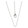 Ketting ankerschakel 1,6 mm 50 cm rvs