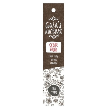 Cedar wood Gaia's incense