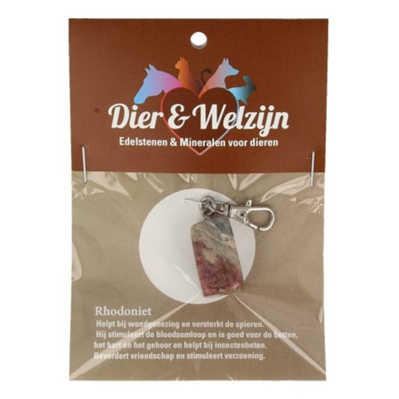 Rhodoniet halsband hanger Dier & Welzijn