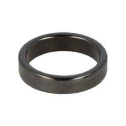 Hematiet edelsteen ring plat 5 mm - 18