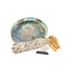 Abalone smudge kit