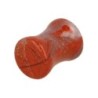 Plug oorpiercing 8 mm Jaspis rood