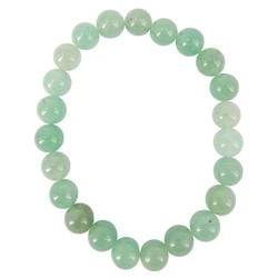 Aventurijn groen kralenarmband 8 mm