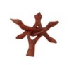Houten standaard 3-poot groot 14-16 cm - Edelstenen & Spirituele Tools | Stonesforhealth.nl