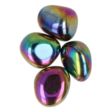 Titanium Aura 50 gr. trommelstenen (mt3) (gecoat)