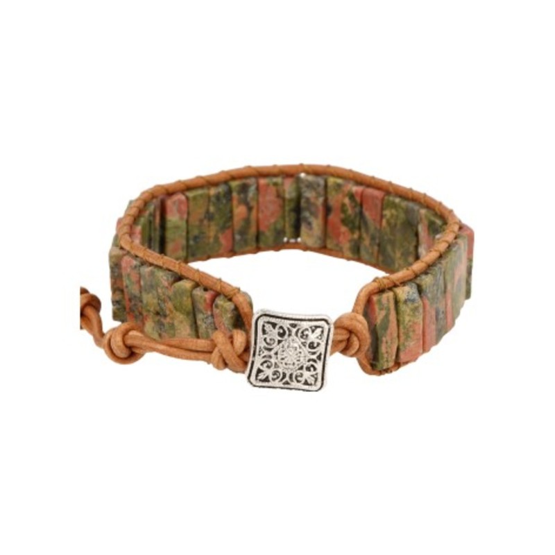 Unakiet leren armband gipsy-style