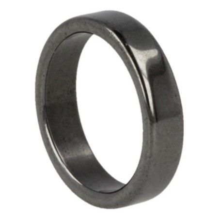 Hematiet edelsteen ring plat 5 mm - 16