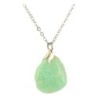 Chrysopraas A edelsteen hanger