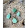 Chrysopraas A edelsteen hanger