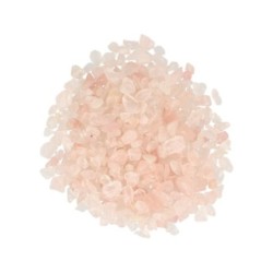 Roze kwarts 100 gr. trommelstenen (mt1)