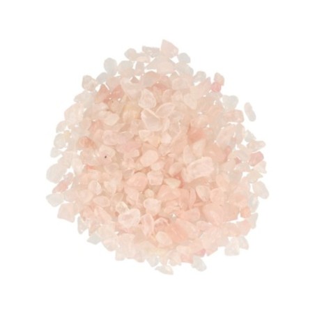 Roze kwarts 1 kg. trommelstenen (mt1)