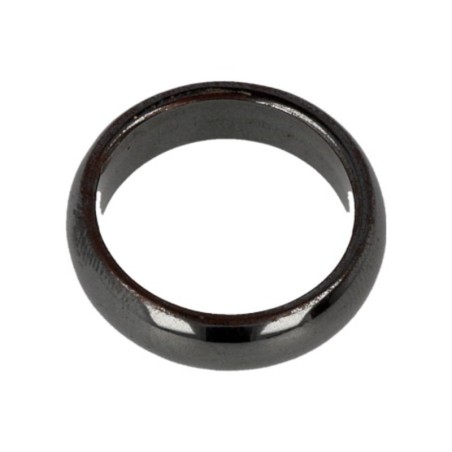 Hematiet edelsteen ring 6 mm - 18