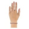 Amethist Ibiza love armband