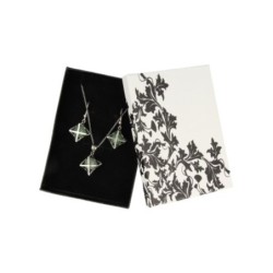 Aventurijn groen merkabah sieraden set