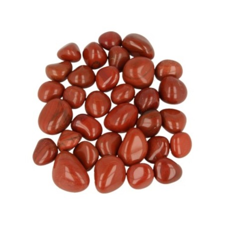 Jaspis rood A (mt3) 500 gr. trommelstenen