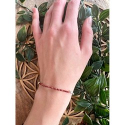 Jaspis rood hartje zomer armband - Love Gems