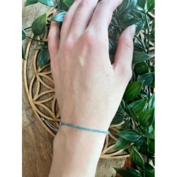 Topaas London hartje zomer armband (synth) - Love Gems