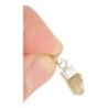 Chrysoberyl hanger met zilveren kapje