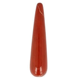 Jaspis rood massage griffel 7,5 cm