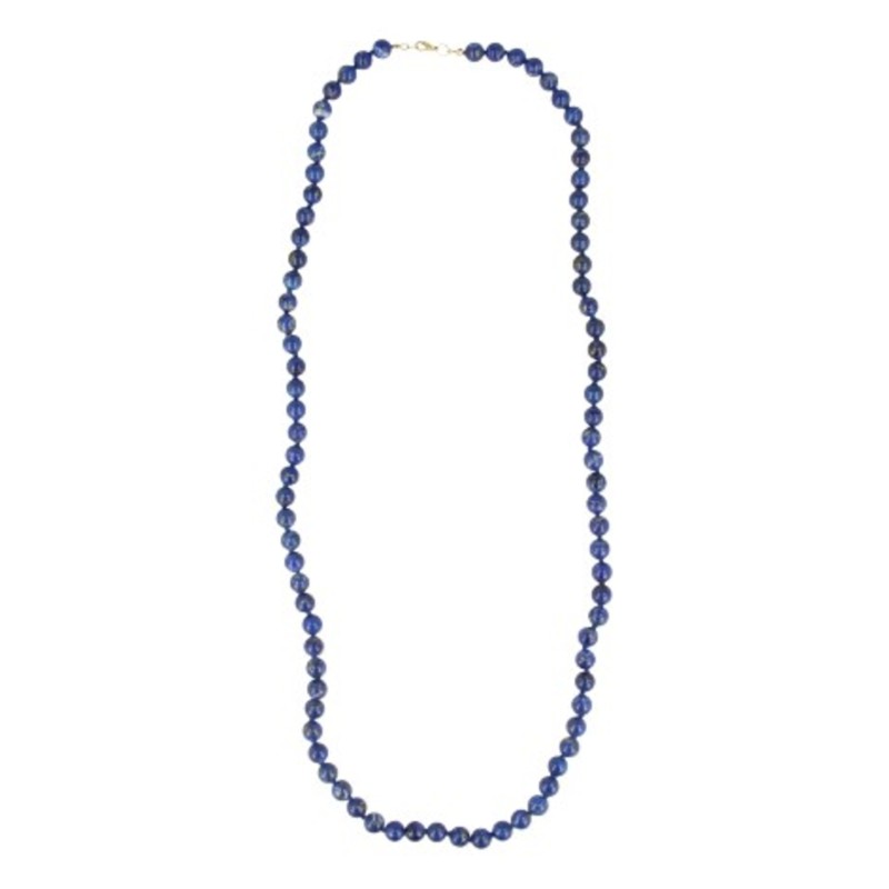 Lapis Lazuli 8mm kralen ketting 73 cm