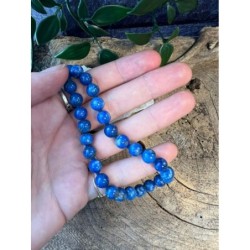 Lapis Lazuli 8mm kralen ketting 73 cm