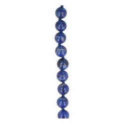 Lapis Lazuli 8mm kralen ketting 73 cm