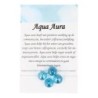 Kralen Aqua Aura 10 mm - 4 st. (gecoat)