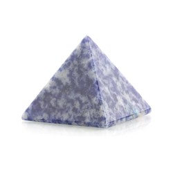 Sodaliet edelsteen piramide 25 mm