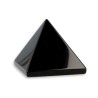 Obsidiaan zwart piramide 25 mm edelsteen