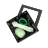 Yoni massage set Chinese Jade / Howliet wit