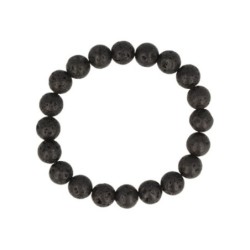 Lavasteen mannen armband kralen 10 mm