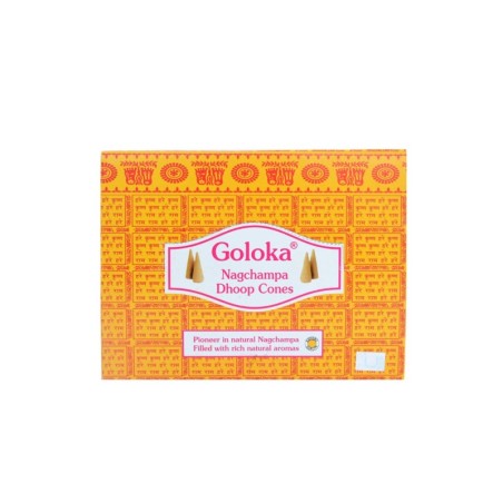 Goloka nagchampa Dhoop wierook kegels