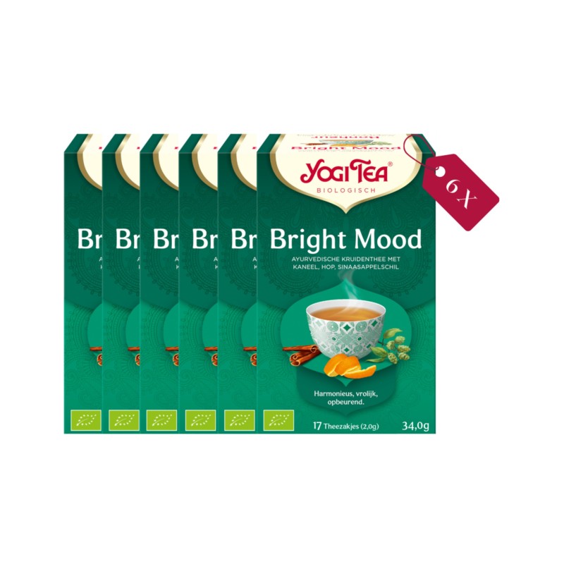 Yogi Tea Bright Mood - tray: 6 stuks