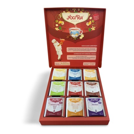 6x Yogi Tea Cadeaudoos met 9 verschillende smaken - Gift Box