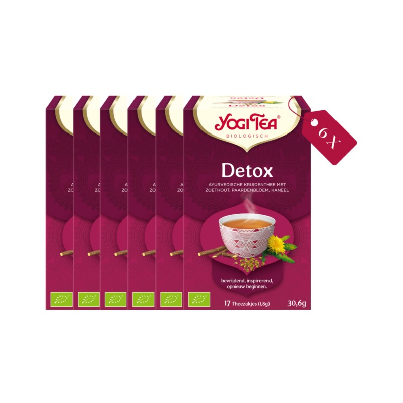 Yogi Tea Detox - tray: 6 stuks