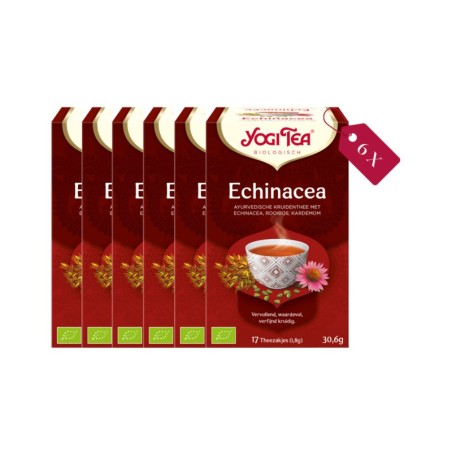 Yogi Tea Echinacea - tray: 6 stuks