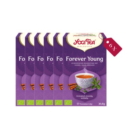 Yogi Tea Forever Young - tray: 6 stuks