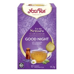 Yogi Tea For the Senses Good Night - pakje van 17 theezakjes