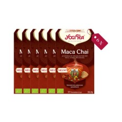 Yogi Tea Maca Chai - tray: 6 stuks