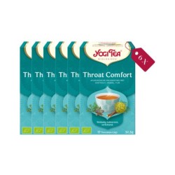 Yogi Tea Throat Comfort - tray: 6 stuks