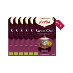 Yogi Tea Sweet Chai - tray: 6 stuks