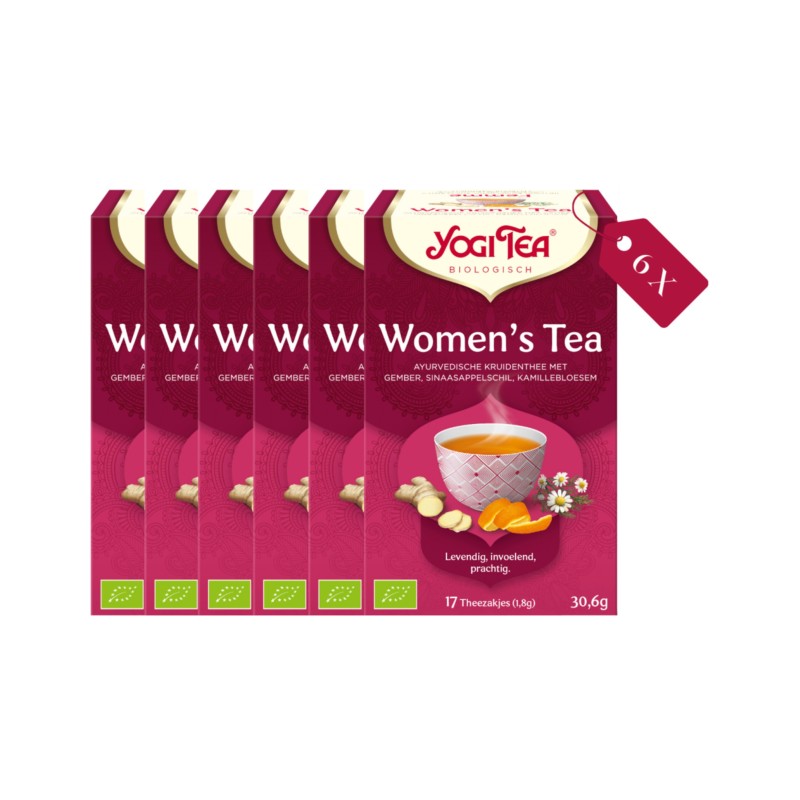 Yogi Tea Women's Tea - tray: 6 stuks