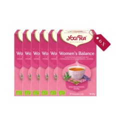 Yogi Tea Women's Balance - tray: 6 stuks