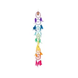 Dromenvanger 9cm 7 chakras - 75cm Lengte