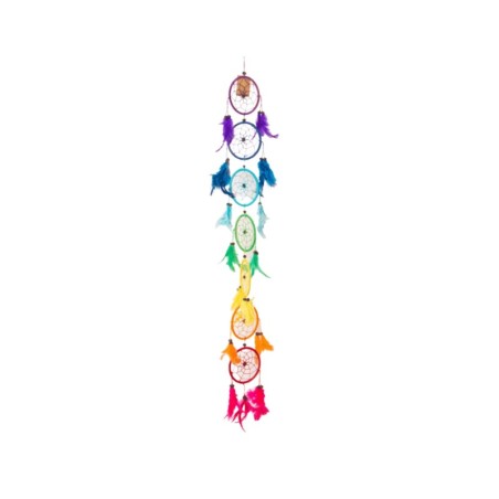 Dromenvanger 9cm 7 chakras - 75cm Lengte