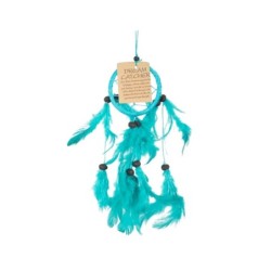 Dromenvanger ⌀ 6CM Turquoise - alleen veren