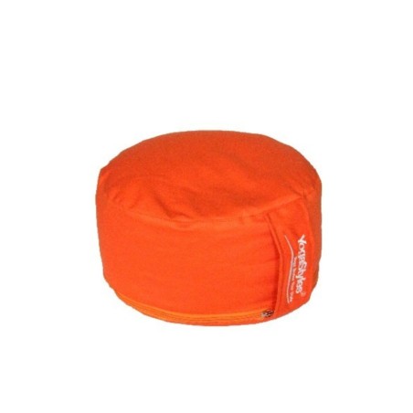 Yogastyles Meditatiekussen Comfort Oranje - Extra hoog