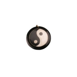 Hanger Yin Yang Zwart 4cm A19